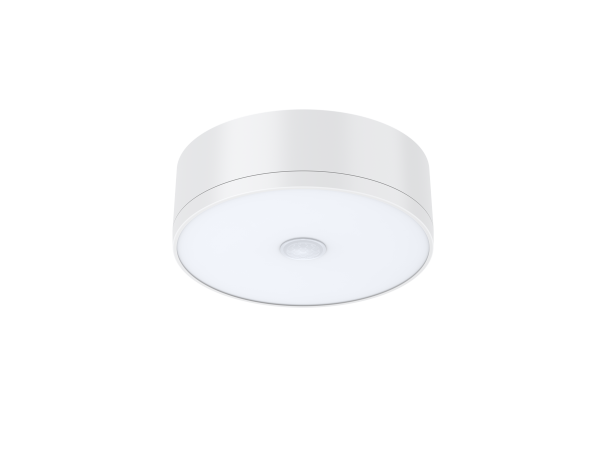 Kattovalaisin PIR 1400lm 12W IP44 3CCT Ф160*54mm PC/PC valkoinen