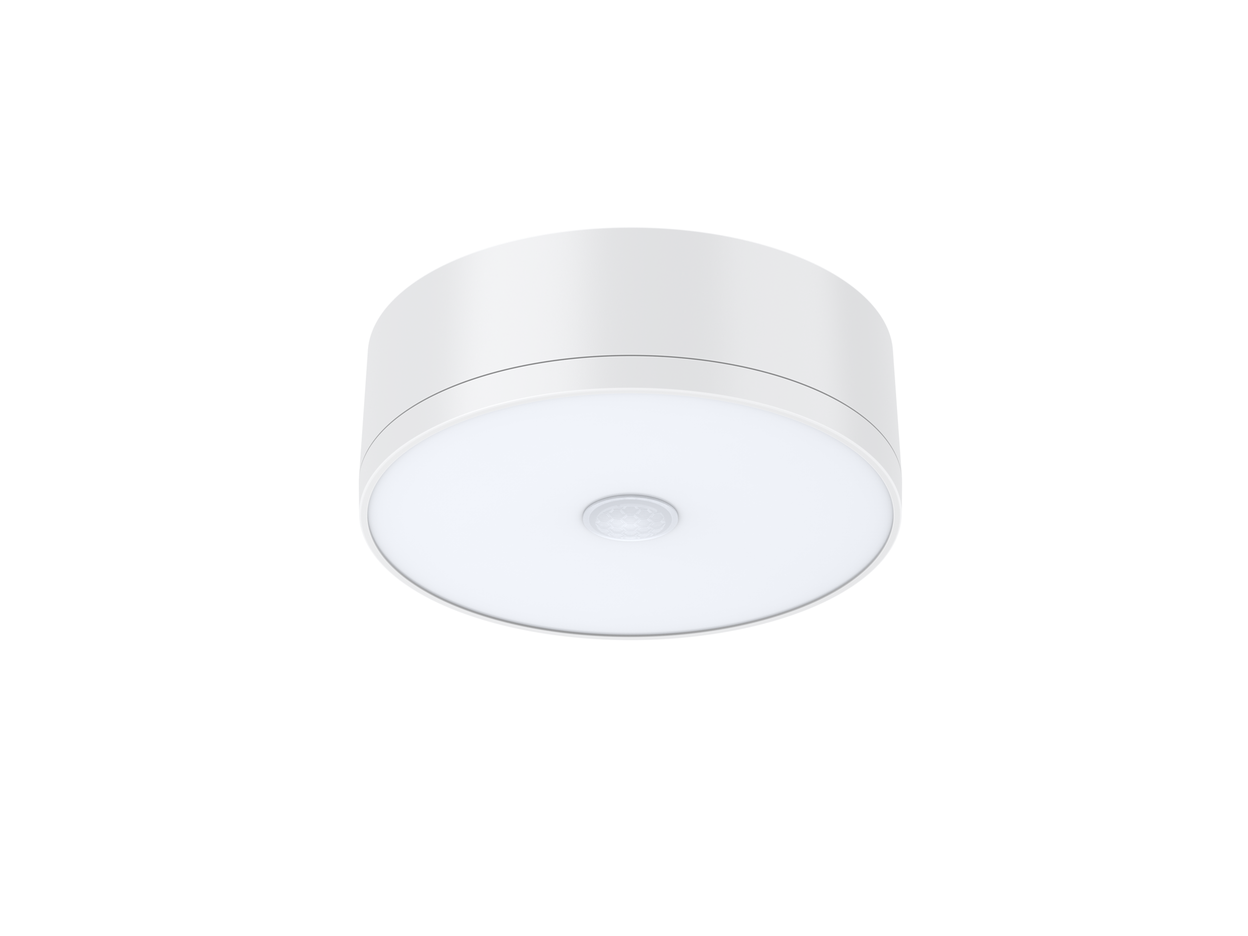 Kattovalaisin PIR 1400lm 12W IP44 3CCT Ф160*54mm PC/PC valkoinen